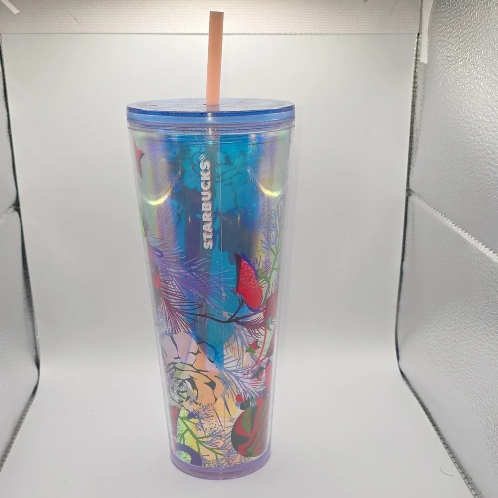 Starbucks multicolor floral